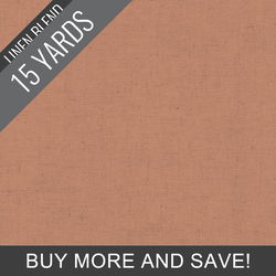 Linen Blend Solid in Sunkissed - 15 Yard Bolt