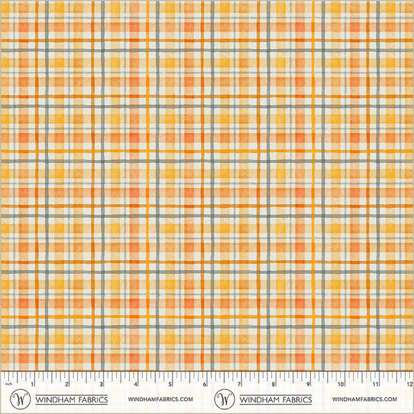 Halloween Plaid in Mist