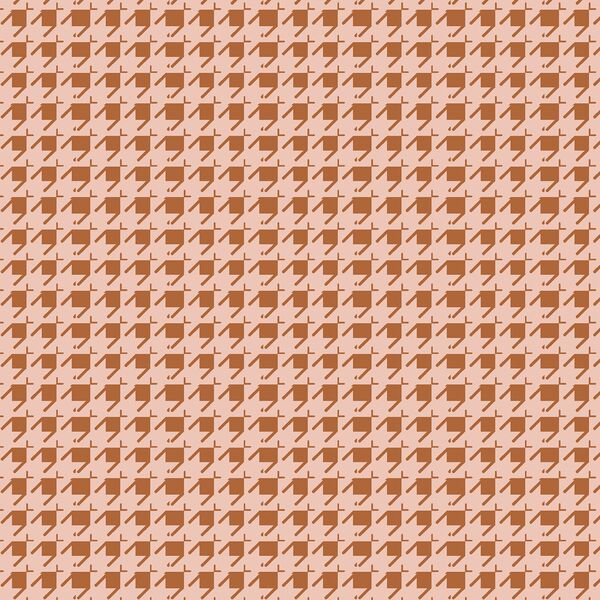 Vintage Houndstooth in Warmth