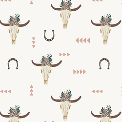 Desert Floral in Bone