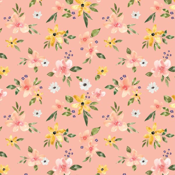 Garden Floral in Pink