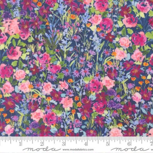 Garden Glitter in Navy