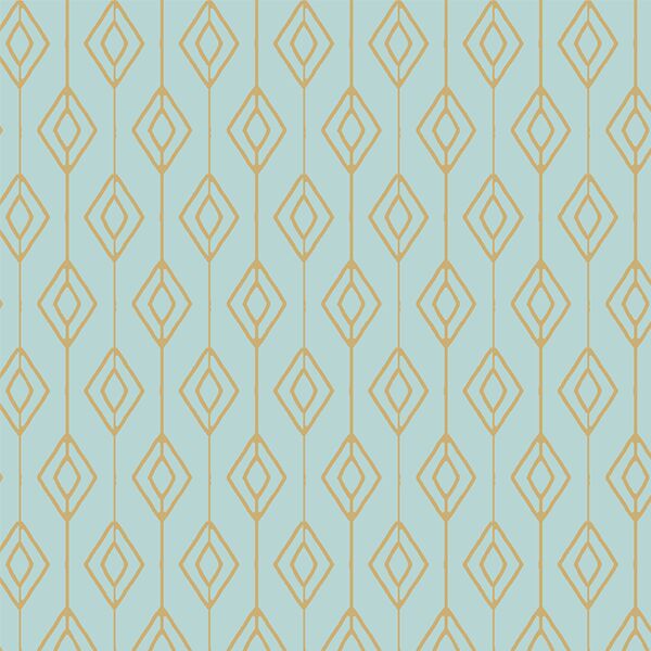 Diamond Curtain in Light Aspen