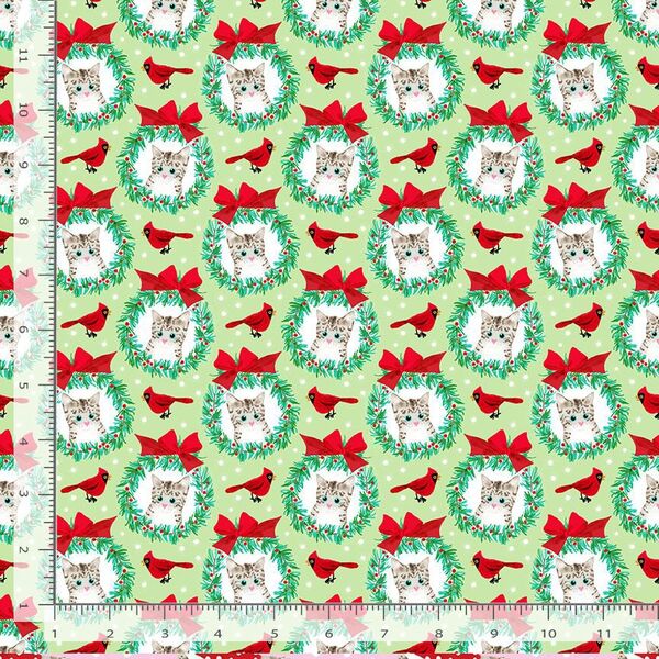 Decks The Halls in Lime