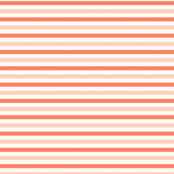 Summer Stripes in Coral Red