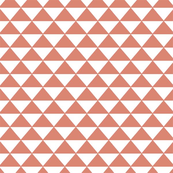 Triangle Mosaic in Desert Rose
