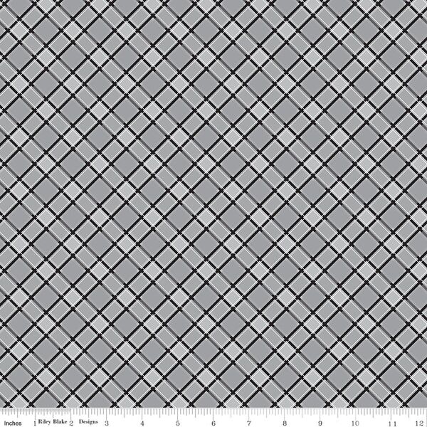 Plaid in Gray