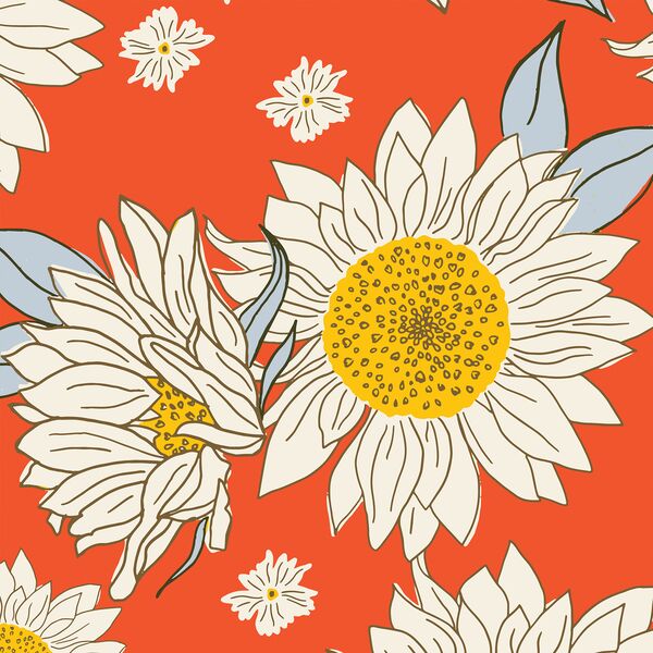 Large Sunflowers in Cherry