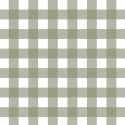 Meadow Gingham in Soft Sage