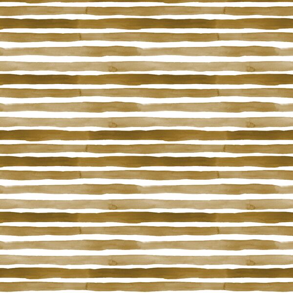 Watercolor Stripes in Golden