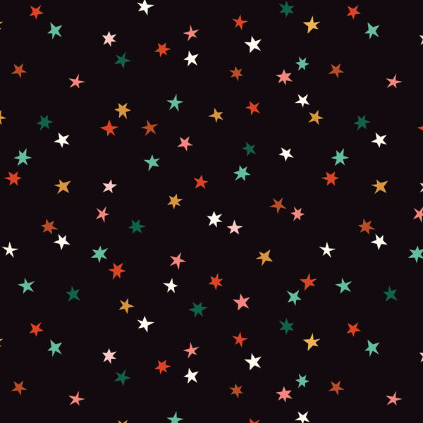 Holiday Sparkle in Black Multi