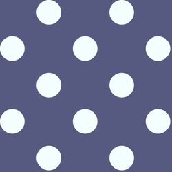 Jumbo Dot in Indigo