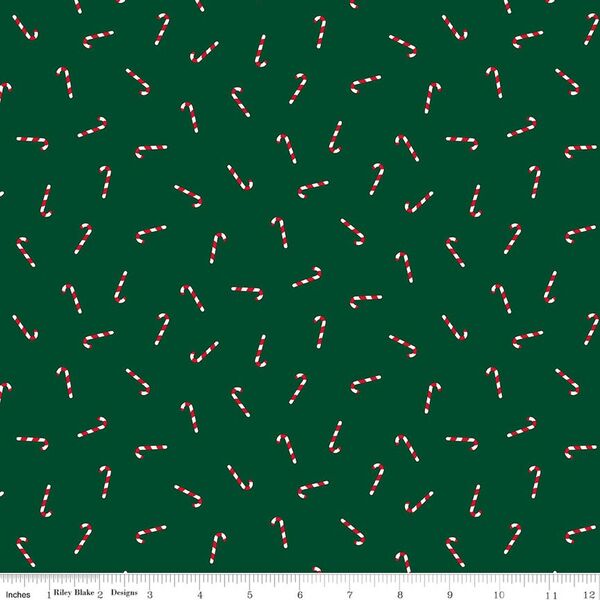 Candy Canes in Green