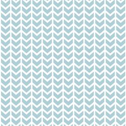 Broken Chevron in Powder Blue