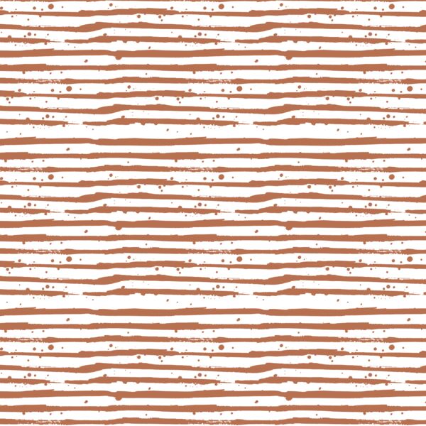 Stripes in Terracotta