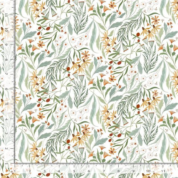 Spring Field in White