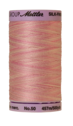 So Soft Pink (9085-9837) - Silk Finish Cotton Multi 50wt - 500 Yards