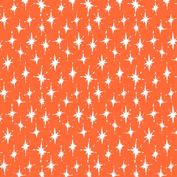 Starburst in Retro Red