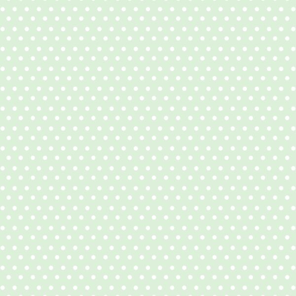 Polka Dots in Soft Moss