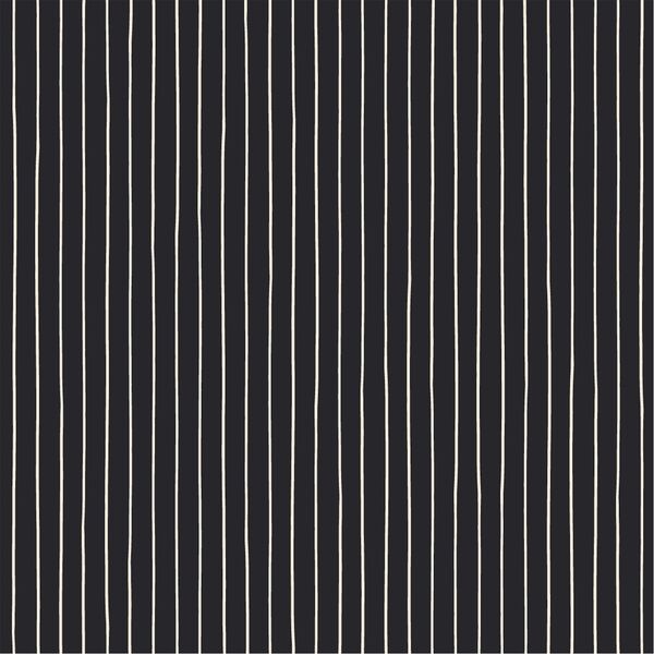 Pinstripes in Charcoal