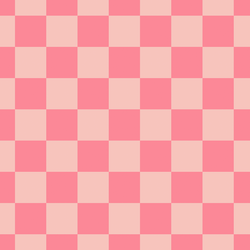 Tonal Checkerboard in Blossom and Petal