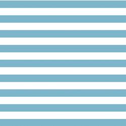 Horizontal Candy Stripe in Surf