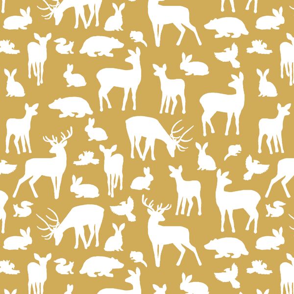 Forest Friends in Straw