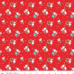 Floral in Red