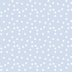 Large Spring Polka Dots in Sky Blue