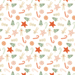 Sweet Sugar Cookies in Holiday