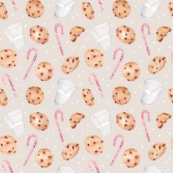 Milk and Cookies in Oatmeal