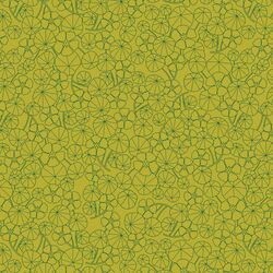 Nasturtium Field in Pear Green