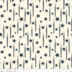 Stars & Stripes in Cream