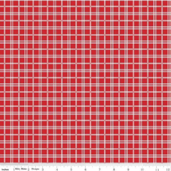 Plaid in Red