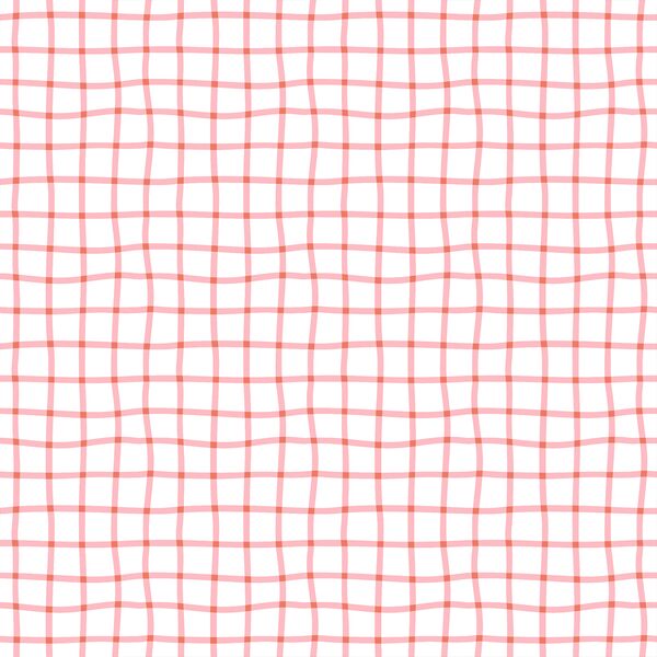 Wavy Gingham in Spring