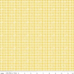Faded Gingham in Yellow