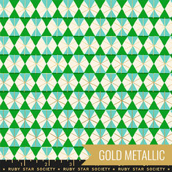 Happy Hexie in Verdant Metallic