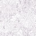 Paperie in Dark Plum on White