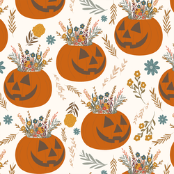 Halloween Planters in Ghost
