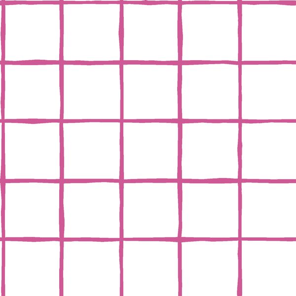 Windowpane in Petunia on White