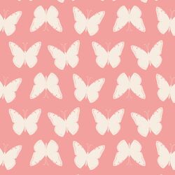 Summer Butterflies in Candy Pink