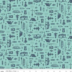 Let's Camp in Aqua