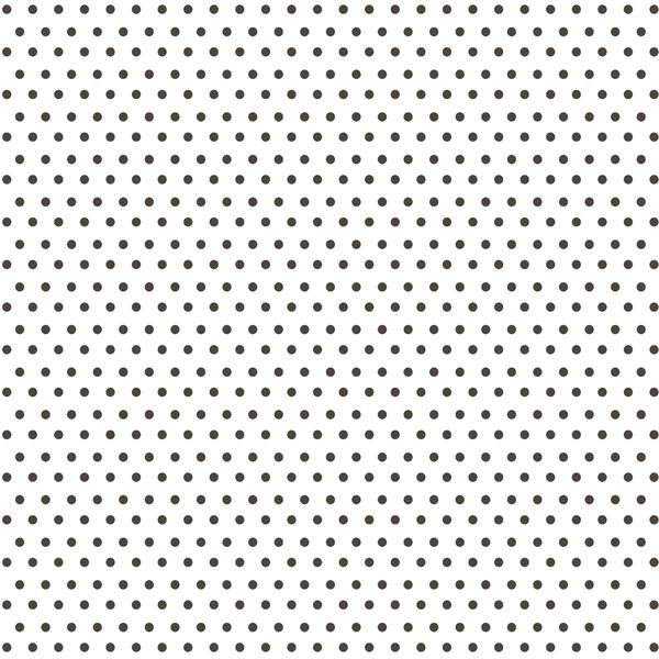Winter Dot in Brown on White