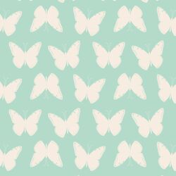 Summer Butterflies in Sweet Mint