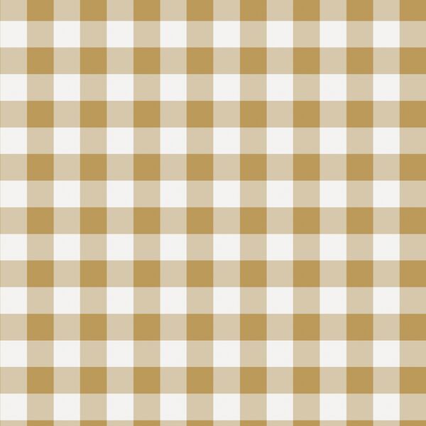 Gingham in Gold