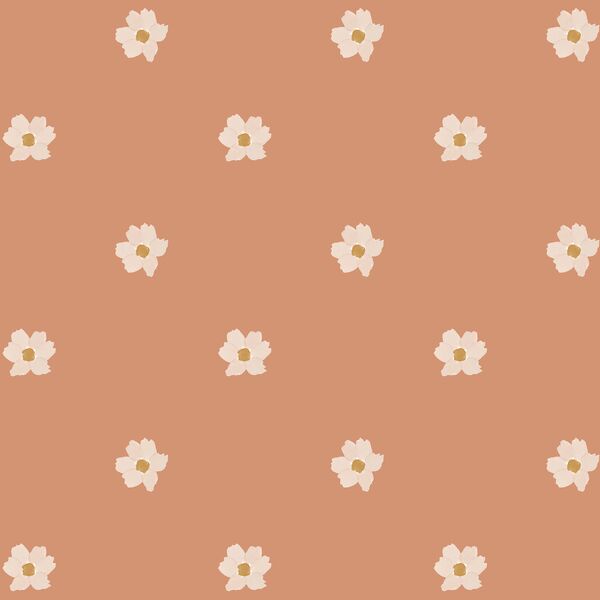 Vintage Daisy in Rosey Peach
