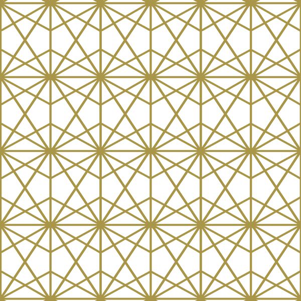 Terrarium in Gold on White