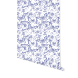 Herald Butterfly in Periwinkle