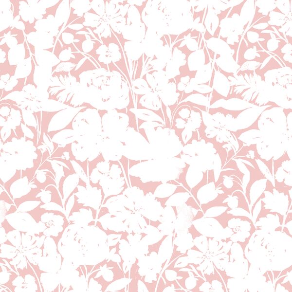 Garden Silhouette in Rose Pink