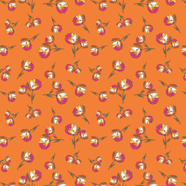 Lively Rosebuds in Burst